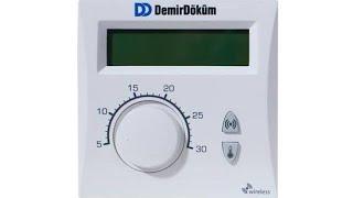 kombi oda termostat bağlantısı demir döküm RF 6001 - room thermostat - Raumthermostat - termostato