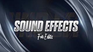 Best Sound Effects For Edits  Free Sound Effect No Copyright  2024