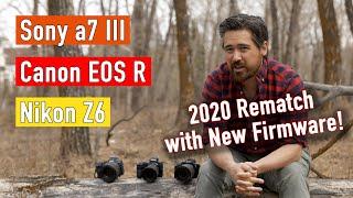 Sony a7III vs. Canon EOS R vs. Nikon Z6 2020 Rematch