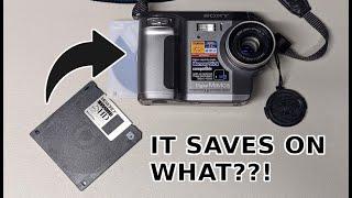 Vintage Tech Review A Floppy Disk Camera Sony Mavica