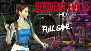 RESIDENT EVIL 3 Seamless HD Project 2.0 PC FULL GAME - Playthrough Gameplay Ending A