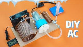 How To Make AC  DIY Smart Air Conditioner Mini Powerful AC  BillMingLabs