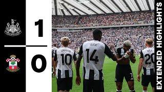 Newcastle United 1 Southampton 0  EXTENDED Premier League Highlights