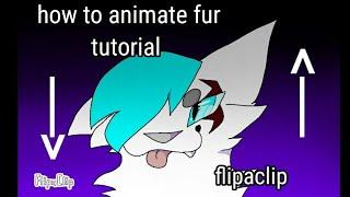 how to animate fur  Animation Tutorial Flipaclip