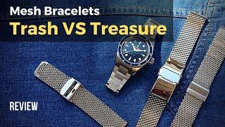 Mesh Bracelets Can We Spot the Difference? High Quality Staib Vs Cheap Bracelets. Review.