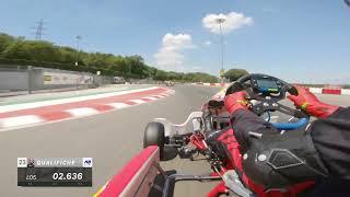 VORTEX ROK CUP ITALY - SHIFTER KART Qualifying lap - Super close field  South Garda Karting