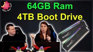 Maximizing My PC The Reasons Behind Choosing 64GB RAM & 4TB SSD — Byte Size Tech