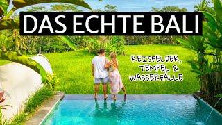 UBUD BALI HIGHLIGHTS - Reisfeld Wasserfall Tempel & Vulkan Weltreise Doku backpacking Reise Urlaub