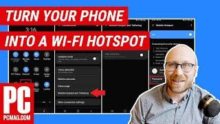 How to Turn Your Phone Into a Wi-Fi Hotspot