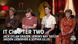 IT Chapter Two Jack Dylan Grazer Jeremy Ray Taylor Jaeden Lieberher & Sophia Lillis Interview
