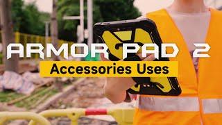 Ulefone Armor Pad 2 Accessories Uses - Armor Holster Pro Hand Strap Series and uSmart Series