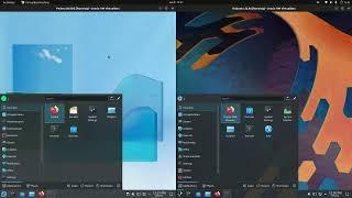 Fedora 36 KDE vs Kubuntu 22.04