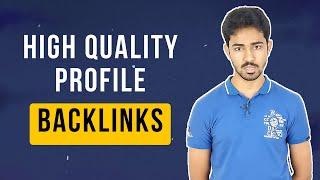 28. Profile Backlinks How to Build High Quality Profile Backlinks  UrduHindi