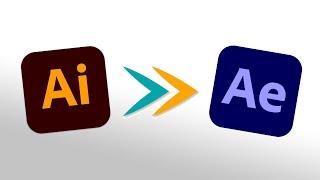 Как разделить иллюстрацию на слои и импортировать в Adobe After Effects  Tutorial