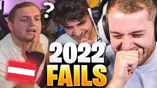 REAKTION auf MEINE FAILS 2022 - Lost Moments   Trymacs Stream Highlights