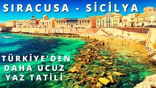 TÜRKİYEDEN DAHA UCUZ YAZ TATİLİ  - SIRACUSA SİCİLYA - İTALYA  2022  Plajlara yakın 5 küçük otel