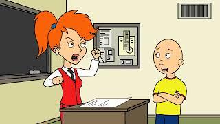 Caillou Writes a Fake Apology Letter To His TeacherGrounded