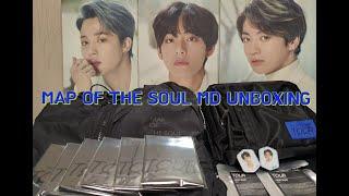 BTS 맵솔콘 굿즈 언박싱 아노락웨이스트백 등 MAP OF THE SOUL MD Anorak Waist Bag  etc UNBOXING