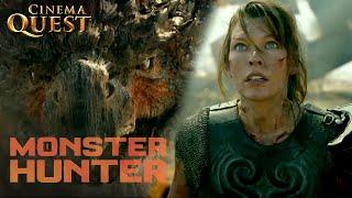Monster Hunter  The Final Battle With The Rathalos ft. Milla Jovovich  Cinema Quest
