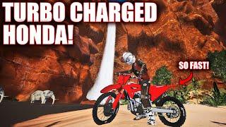 RIDING THE FIRST EVER TURBO CHARGED DIRTBIKE? MX BIKES
