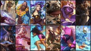 WILD RIFT ALL 100 CHAMPIONS & 405 SKINS