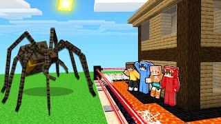 Araña Mutante vs La Base Más Segura de Minecraft