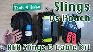 AER Day Sling 3 X-PAC vs Pro Sling and Cable Kit 3  for EDC and Travel