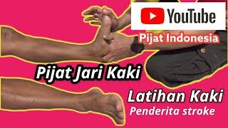 Cara Pijat Telapak Kaki Dan Jari Kaki Penderita Stroke Pasien Di Kolaka Utara