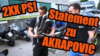 Kawasaki Ninja H2 drückt den Prüfstand weg  Mit Akrapovic Krümmer von der H2R