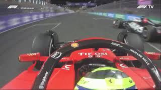 UNSEEN Bearman vs Hulkenberg FIGHT  Saudi Arabia GP