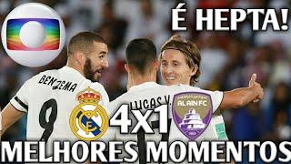 É CAMPEÃO - Real Madrid 4 x 1 Al Ain - Melhores MomentosGLOBO HD