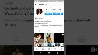 Sunny Leone instagram Queen