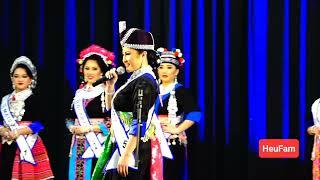 Amy Muas  Intro Rnd.  Miss Hmong USA Pageant  Fresno Hmong New Year 2022-2023
