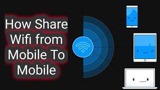 How to share Wifi from mobile to mobile  How to share Wifi to Pc