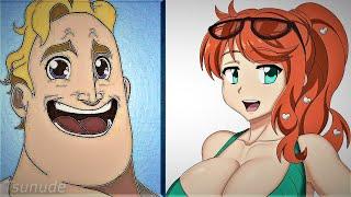 Mr Incredible becoming Canny Sonia R34