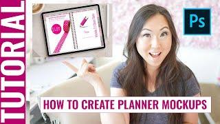 How To Create Your Own Planner Mockups