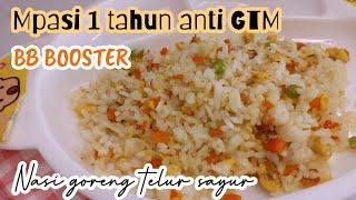 MPASI 1 TAHUN ANTI GTM BB BOOSTER  NASI GORENG TELUR SAYUR