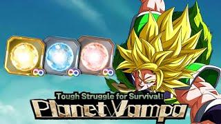 TONS OF  GREAT  FREE SKILL ORBS TOUGH STRUGGLE FOR SURVIVAL PLANET VAMPA EVENT DBZ DOKKAN BATTLE