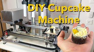 DIY cupcake machine Arduino cooking robot