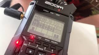 Zoom H4n pro - acoustic guitar voice and drums - multitrack test.