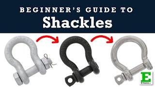 Beginners Guide to Rigging Shackles - Types Coatings and Materials