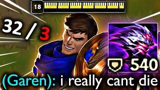 GAREN IS UNKILLABLE IN SEASON 13 FULL TANK 1v5