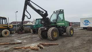 Harwester JOHN DEERE 770D na aukcji Flotilo.pl