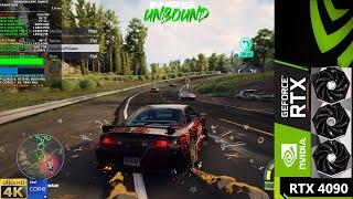 Need For Speed Unbound Ultra Settings 4K  RTX 4090  i9 13900K 6GHz