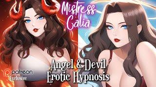 The Angel and Devil on Your Shoulder Erotic Hypnosis F4A
