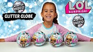 LOL Surprise Winter Disco Glitter Globe FULL Unboxing & weight