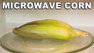 How To Microwave Corn on the Cob with Husk