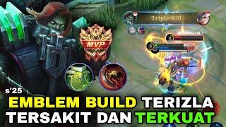 SETTING EMBLEM BUILD TERIZLA TERSAKIT 2022 - BUILD TERIZLA TERSAKIT DAN TERKUAT 2022 MOBILE LEGENDS