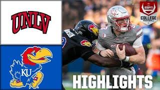 UNLV Rebels vs. Kansas Jayhawks  Full Game Highlights  ESPN College Football