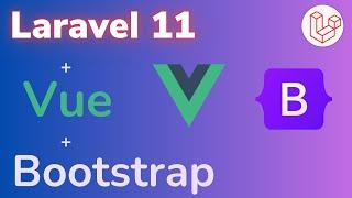 Laravel 11 + Vue.js 3 + Bootstrap  Laravel 11 Api With VueJS  HINDI